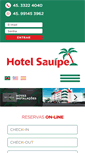Mobile Screenshot of hotelsauipe.com.br